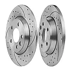 Диск гальмівний задній Tuning HORT Volkswagen Transporter IV (HD8526), фото 2