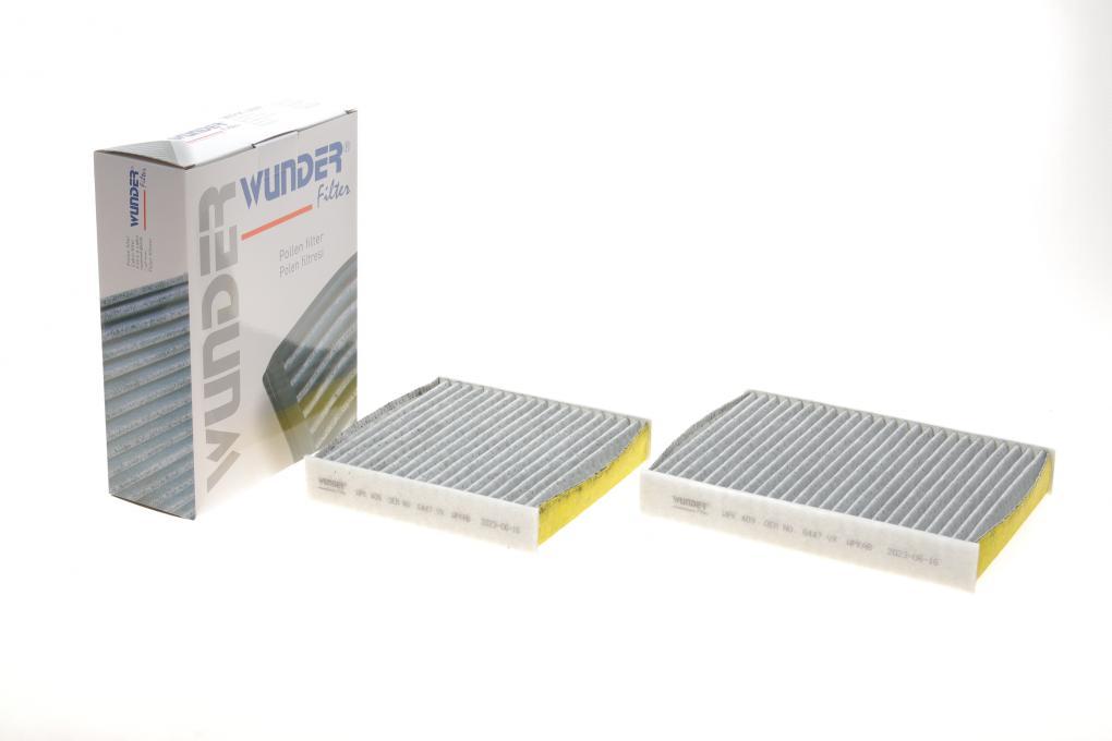 Фільтр салону Citroen C3/Peugeot 207/208 09- (вугільний) WUNDER FILTER WPK 409 UA61, фото 1