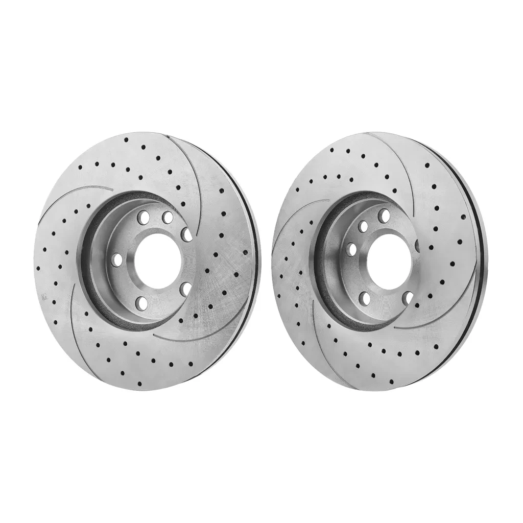 Диск гальмівний передній вентильований Tuning HORT Volkswagen Transporter IV, Ford Galaxy (HD8527), фото 1