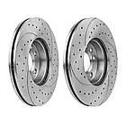 Диск гальмівний передній вентильований Tuning HORT Volkswagen Transporter IV, Ford Galaxy (HD8527), фото 2