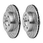 Диск гальмівний передній вентильований Tuning HORT Mercedes-Benz Vito (638) (HD8568), фото 2