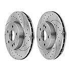 Диск гальмівний передній вентильований Tuning HORT Mercedes-Benz Vito (639) (HD8569), фото 2