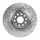 Диск гальмівний передній вентильований Tuning HORT Audi A3, Seat Leon, Volkswagen Passat (HD8542R), фото 3