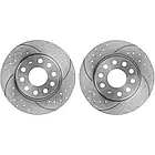 Диск гальмівний задній Tuning HORT Volkswagen Beetle, Skoda Octavia (HD8545), фото 3