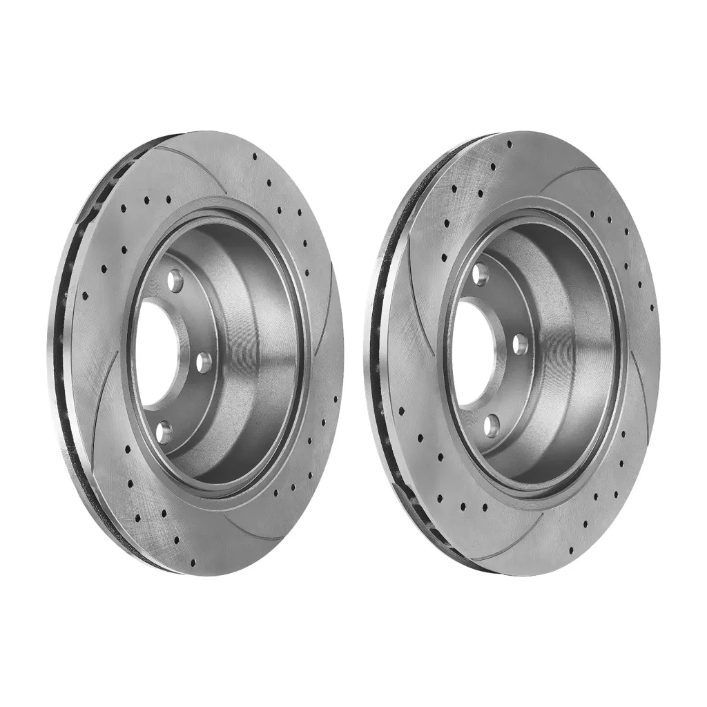 Диск гальмівний задній вентильований Tuning HORT Volkswagen Transporter V, Touareg (HD8546), фото 1