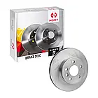 Диск гальмівний передній вентильований HORT Volkswagen Transporter IV (HD8248), фото 4