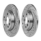 Диск гальмівний задній Tuning HORT Volkswagen Transporter IV (HD8573), фото 2