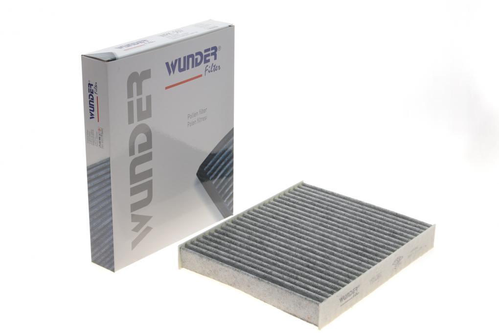 Фільтр салону Ford Fiesta 01-10/ Fusion 02-12 (вугільний) WUNDER FILTER WPK 507 UA62