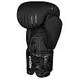 Боксерські рукавиці Phantom Muay Thai Black 16 унцій (бинти в подарунок), фото 4