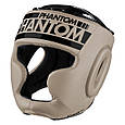 Боксерський шолом Phantom APEX Full Face Sand (капа в подарунок), фото 3