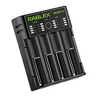 Зарядное устройство 4x18650 и др./ от USB / RABLEX RB404