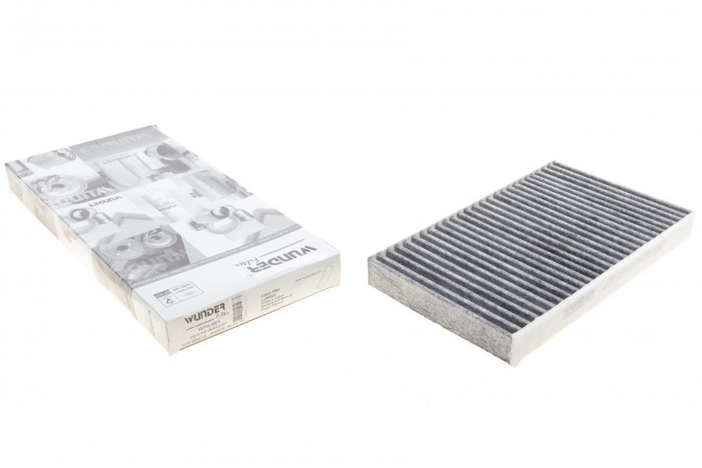 Фільтр салону Fiat Bravo/Brava/Marea 96-02/Iveco Daily 3.0HTP 99-06 (вугільний) WUNDER FILTER WPK 601 UA62