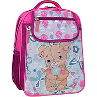 Рюкзак для девочки школьный 20л Отличник 143 малина 880 (0058070)