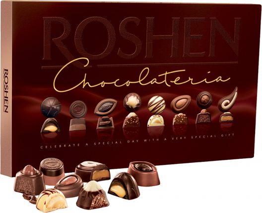 Цукерки Roshen Chocolateria Асорті 194 г, фото 2