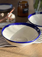 Тарілка «Обідня» 550 мл, «Капучино кобальт»