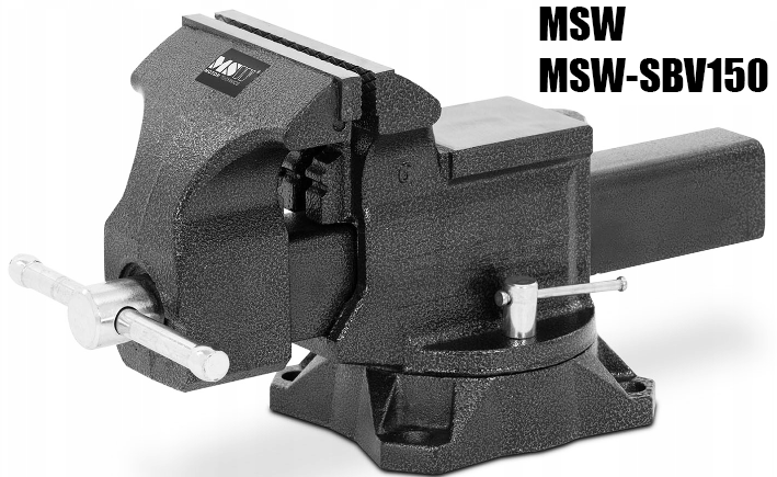 Лещата слюсарні поворотні MSW MSW-SBV150, 95 x 83 мм, 410 мм, фото 1
