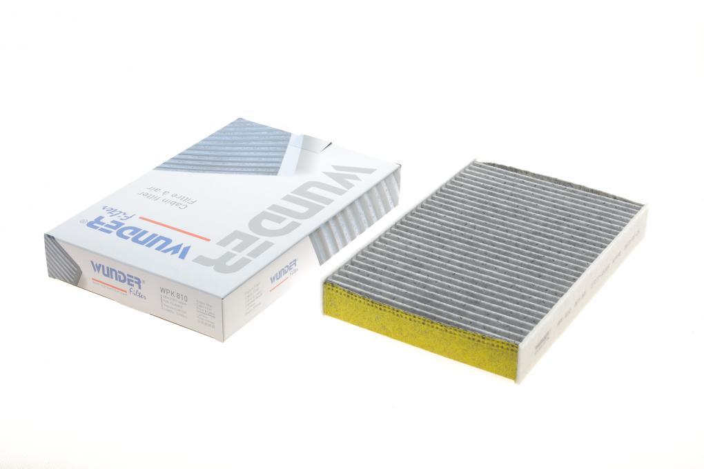 Фільтр салону Nissan Juke/Renault Fluence 1.5/1.6 dCi 10- (вугільний) WUNDER FILTER WPK 810 UA62