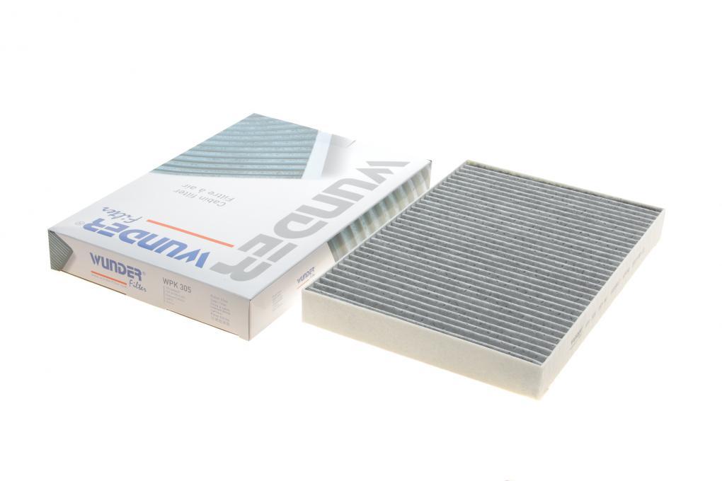 Фільтр салону Opel Astra F/G/H 96- (вугільний) WUNDER FILTER WPK 305 UA62