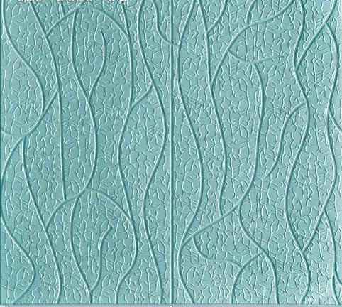 Самоклеюча 3D панель 700*700*5 мм голуба шкіра HP-XW-10