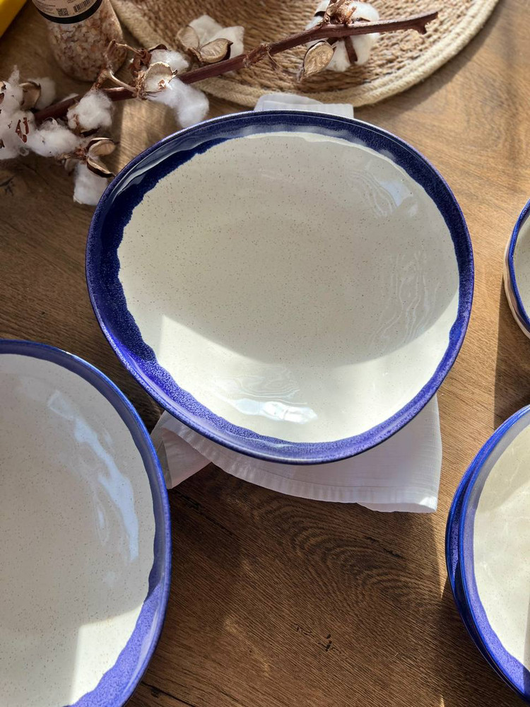 Салатниця 1100 мл, «Капучино кобальт"