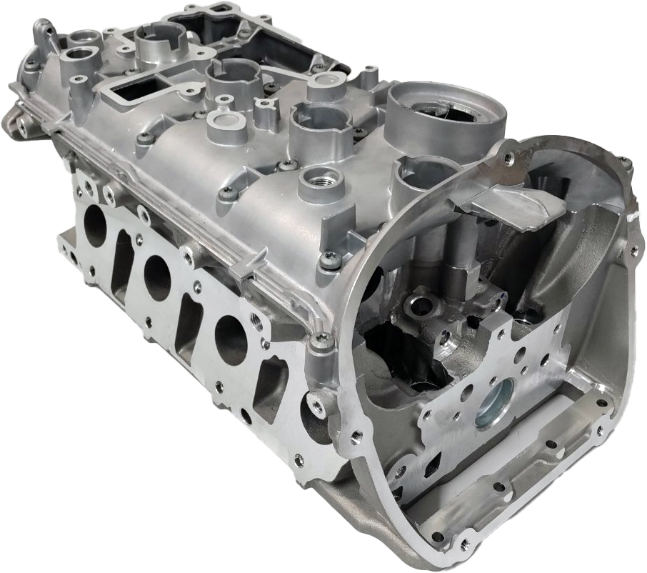 Головка блоку циліндрів (ГБЦ) VW Passat, Audi, Skoda, Seat, Mazda, EA888, CAM, 06H103064A, AMC 910702, фото 1