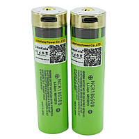 Аккумуляторы "18650 Liitokala 3.7V Li-ion 3400 mAh" с защитой и встроенной зарядкой Type-C