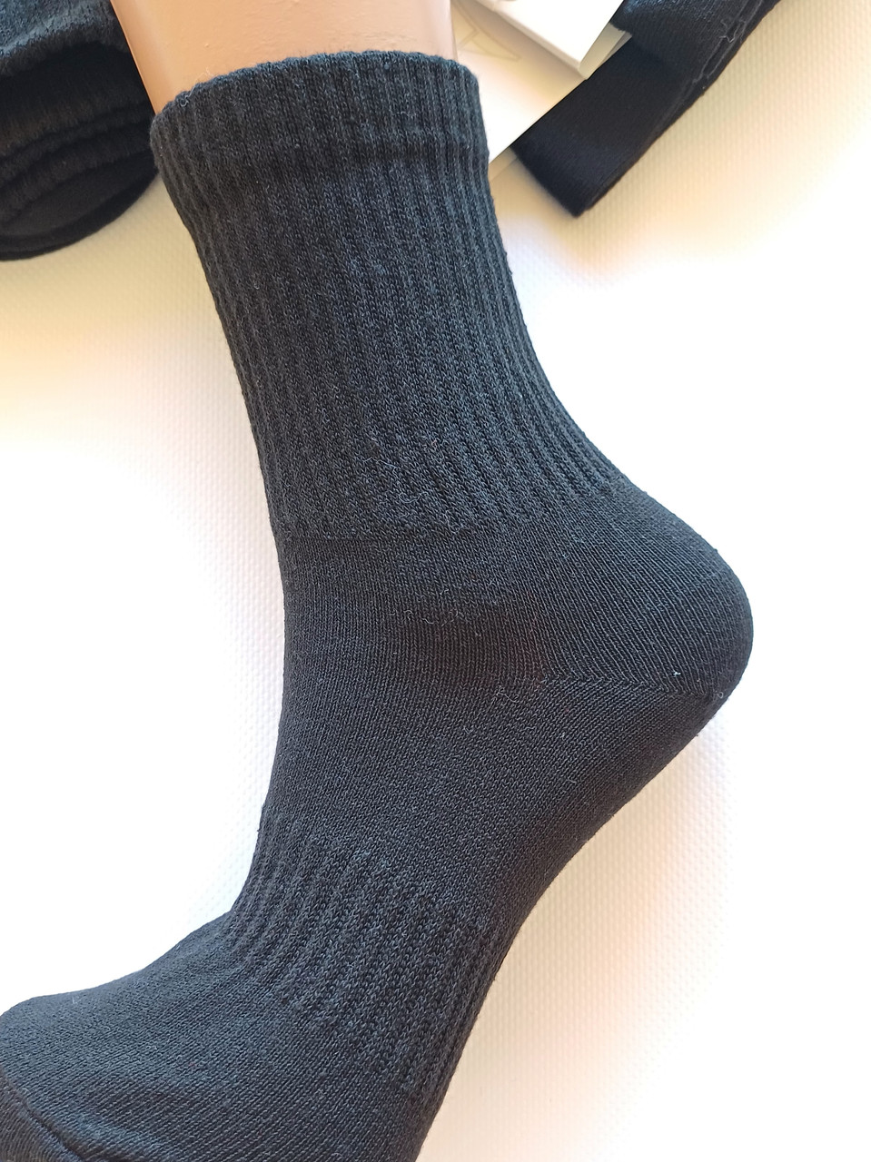 Шкарпетки дитячі чорні подовжена гумка ТМ Lomani  р. 20-22, 22-24