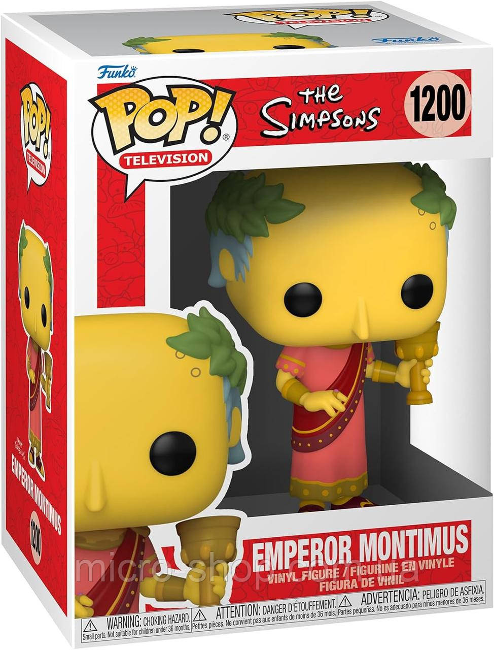 Фанко Поп Сімпсони - Імператор Монтімус Funko POP Pop! Animation: Simpsons Emperor Montimus