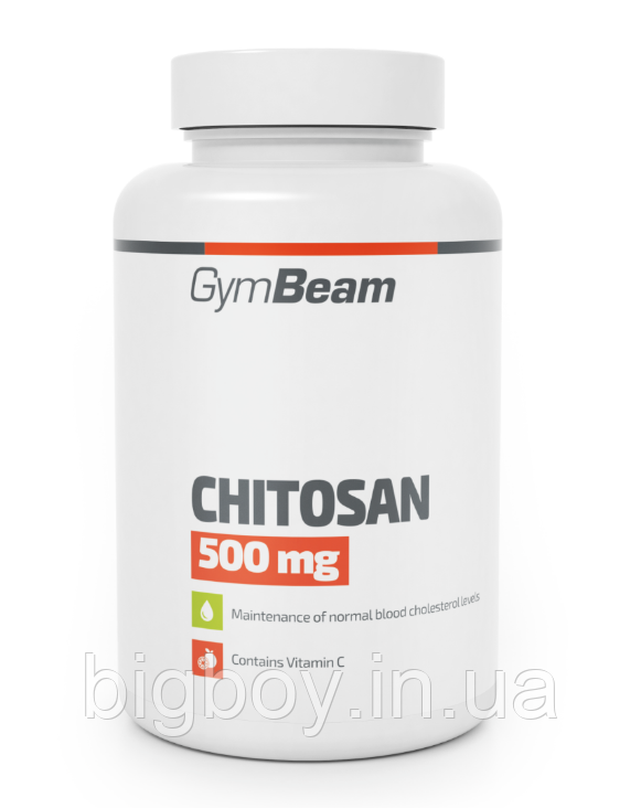 Xітозан GymBeam chitosan 500 mg - 120 Табл.
