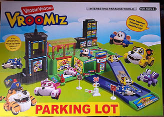 Паркінг-гараж Vroomiz із машинками