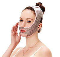 Маска бандаж для обличчя з підтягувальним ефектом, маска-бандаж для корекції овалу обличчя
