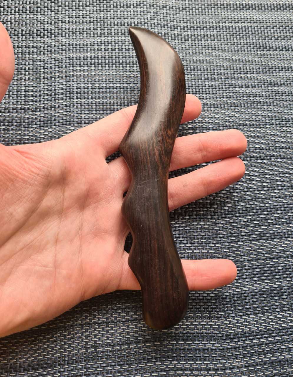 Шкребок гуаша з дерева 18см, фото 1