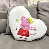 Подушка нічник Свинка Пепа — світильник подушка Пеппа — дитяча подушка Pig Peppa, фото 9