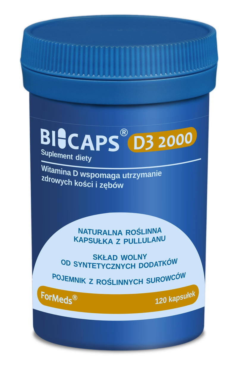 ForMeds Bicaps Вітамін D3 2000 МО 120 капсул