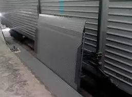 Перевантажувальний міст стаціонарний для залізничних вагонів