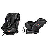 Автокрісло Carrello Asteroid CRL-12801/2  ISOFIX з поворотом 0+1/2/3, Space Black, фото 3