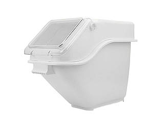 Контейнер для сипучих інгредієнтів штабельований білий 20 л