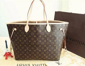 Сумка Louis Vuitton Neverfull Меdium монограм класична