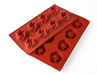 Форма силіконова Профі Аврора 55 мм 8 комірок