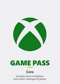 Xbox Live Gold / Game Pass Core підписка на 1 місяць
