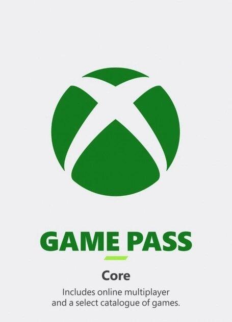 Xbox Live Gold / Game Pass Core підписка на 1 місяць
