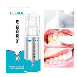 Відбілюючий засіб для зубів Eelhoe, 80мл / Пінна паста для відбілювання зубів / Паста для знезаражування