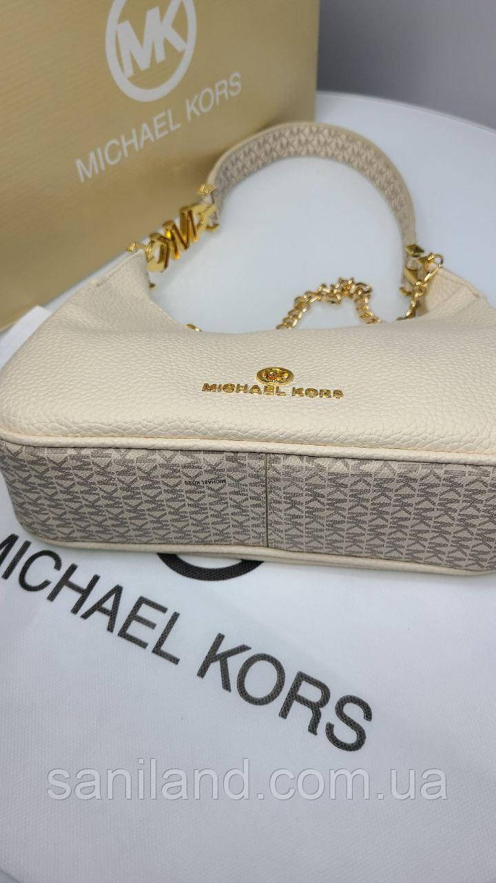 Повседневная женская сумка багет MICHAEL KORS Сумки высокого качества Элегантная удобная сумочка Сумки экокожа - фото 5 - id-p2052059405