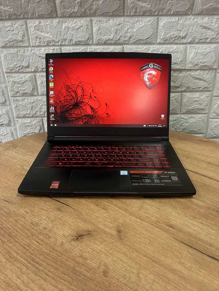 Ноутбук MSI GF63 Thin 9SC 15.6" i7 9750H 16Gb SSD 512Gb GTX 1650 MaxQ Б/В, фото 1