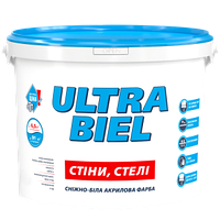 Акриловая краска для стен и потолков Sniezka Ultra Biel 4.2 кг