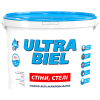 Акрилова фасадна для стін і стель Sniezka Ultra Biel 7 кг