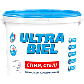 Акрилова фасадна для стін і стель Sniezka Ultra Biel 20 кг