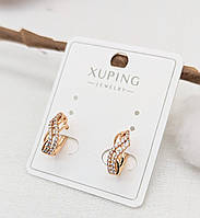 Серьги Xuping Jewelry Диаметр 0,5*1,9см Бижутерия Женские серьги Серьги из медицинского сплава Серьги Xuping