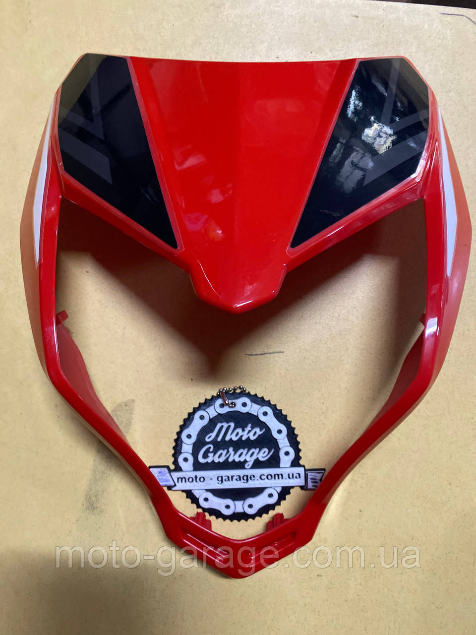 Обтікач фари LONCIN LX250GY-3, LONCIN SX2, LX300GY SX2 PRO, Червоний, фото 1