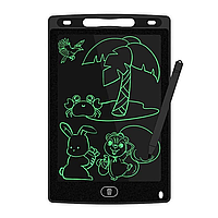 Детский графический планшет для рисования со стилусом 6.5 дюймов, black